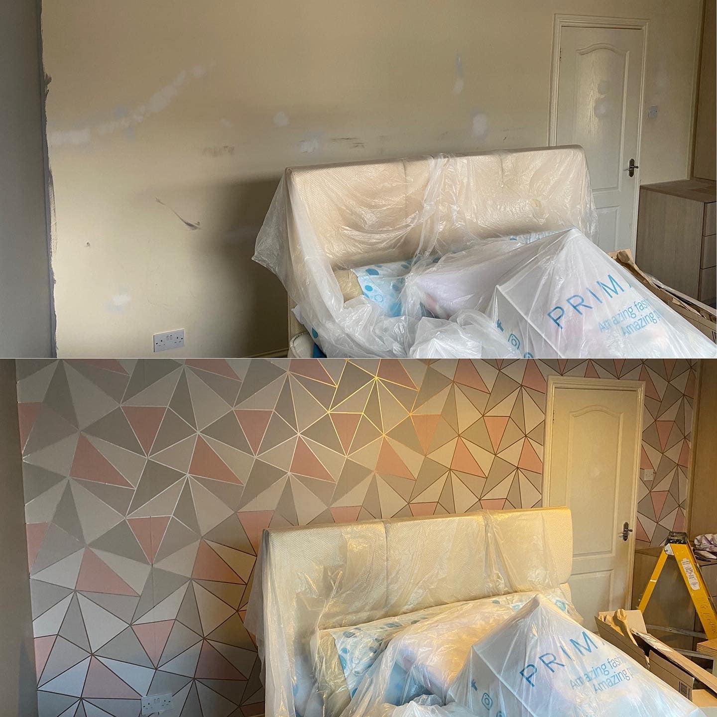 wallpapering